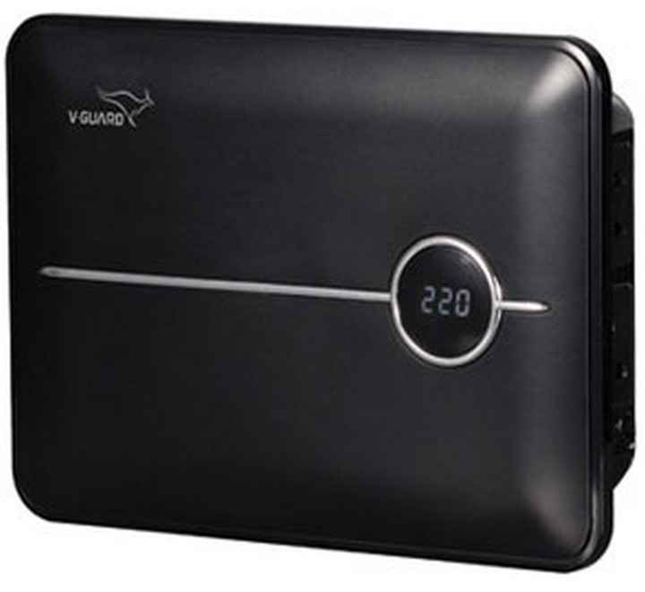 V-Guard Crystal 200 Prime for One LED/LCD Smart TV Upto 178 cm (Upto 70 inch) + Set Topbox + Home Theatre System/Gaming Console Or Photostat Machine(Working Range: 90-290V; 6 A) Voltage Stabilizer
